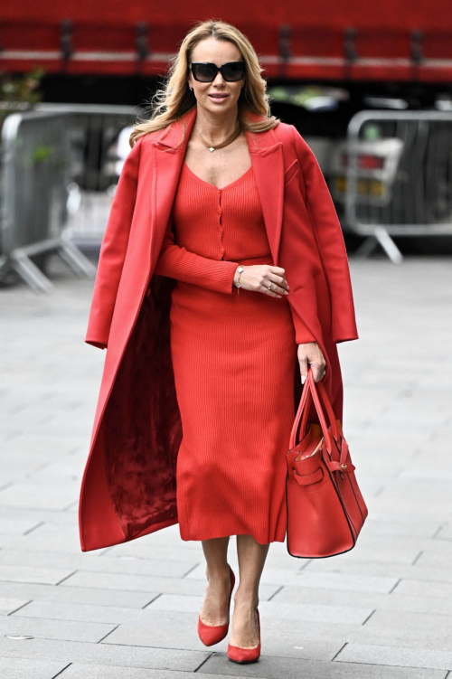 Amanda Holden Leaves Heart Breakfast Show in London, January 2024 5