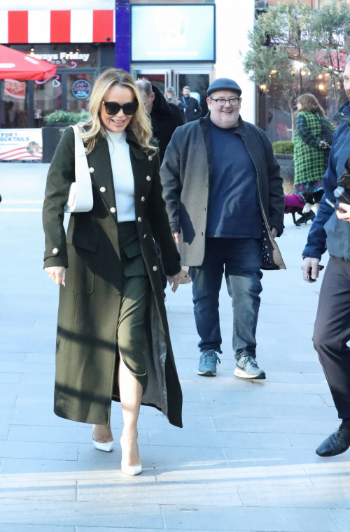 Amanda Holden Leaves Heart Radio at Leicester Square in London, January 2024 3