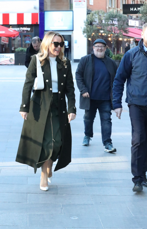 Amanda Holden Leaves Heart Radio at Leicester Square in London, January 2024 4