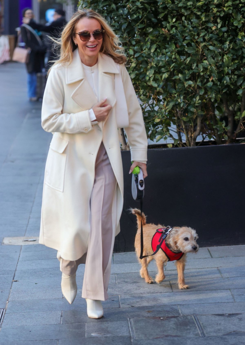 Amanda Holden Out with Dog in London, January 2024 3