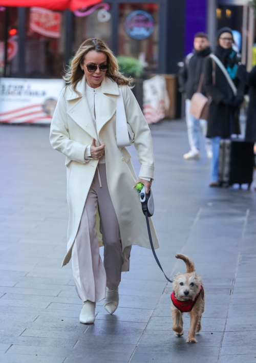 Amanda Holden Out with Dog in London, January 2024 6