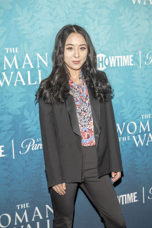 Amber Wang at The Woman in the Wall Premiere in New York, January 2024