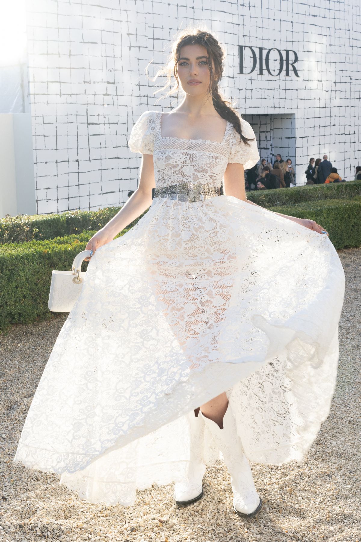 Amelie Zilber at Christian Dior Couture SS24 Show at Paris Fashion Week, January 2024