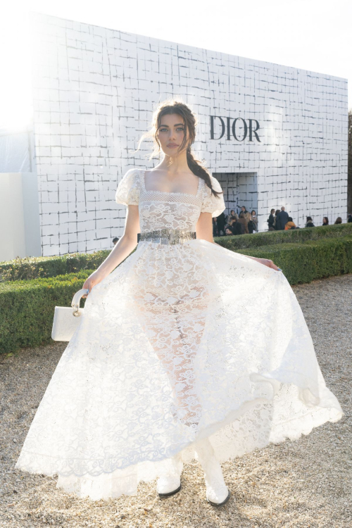 Amelie Zilber at Christian Dior Couture SS24 Show at Paris Fashion Week, January 2024 2