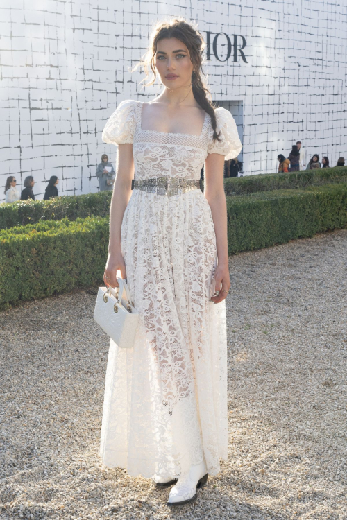 Amelie Zilber at Christian Dior Couture SS24 Show at Paris Fashion Week, January 2024 3