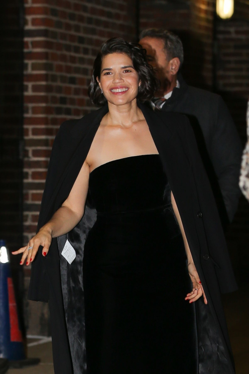 America Ferrera at Late Show with Stephen Colbert, January 2024 4