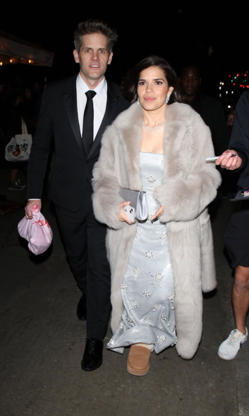 America Ferrera Leaves HBO Afterparty, January 2024 6