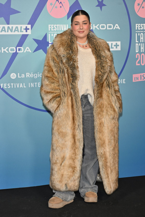 Anna Rvr at 27th Alpe d'Huez Film Festival Closing Ceremony, January 2024