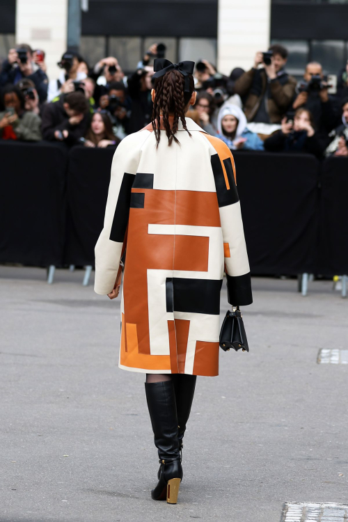 Araya Hargate at Fendi Couture Spring 2024 Show, Paris, January 2024 4