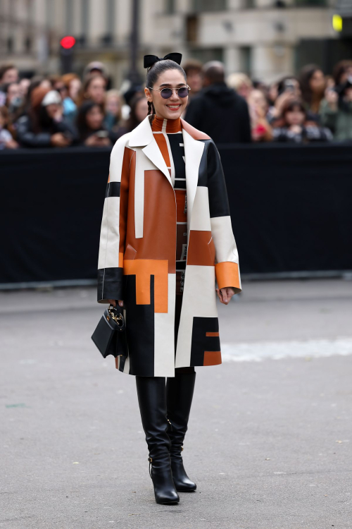 Araya Hargate at Fendi Couture Spring 2024 Show, Paris, January 2024 5