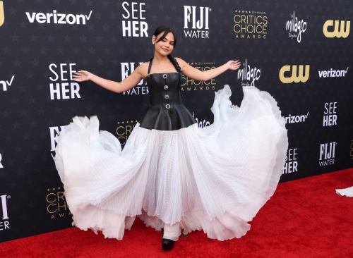 Ariana Greenblatt at 2024 Critics Choice Awards in Santa Monica, January 2024 2