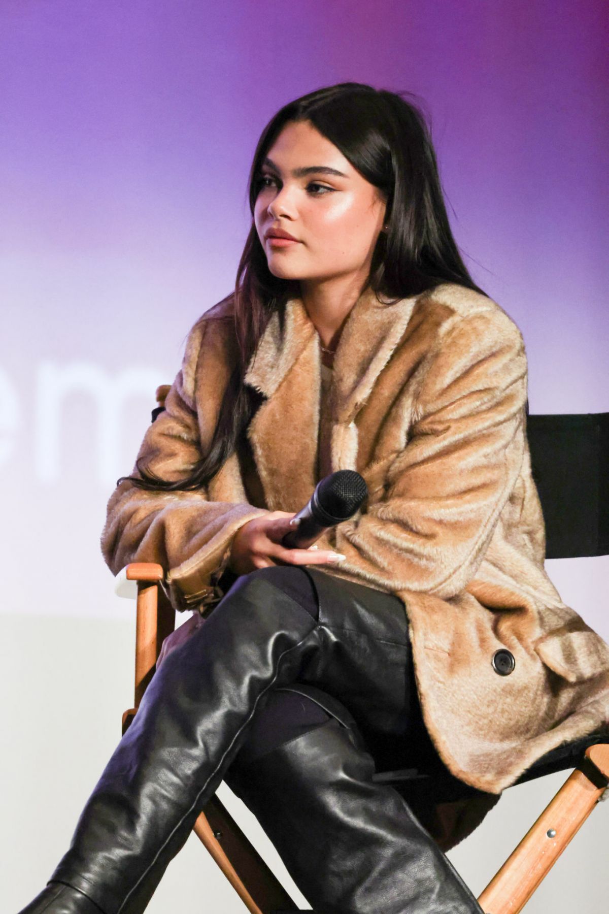 Ariana Greenblatt at Barbie Screening and Q&A in Los Angeles, January 2024