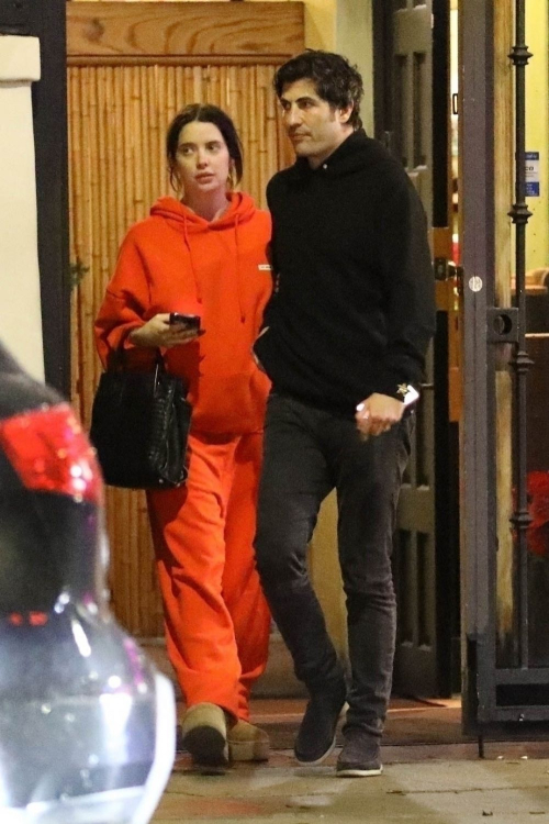 Ashley Benson and Brandon Davis at Matsuhisa in Beverly Hills, December 2023 1