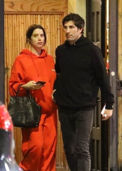 Ashley Benson and Brandon Davis at Matsuhisa in Beverly Hills, December 2023 4