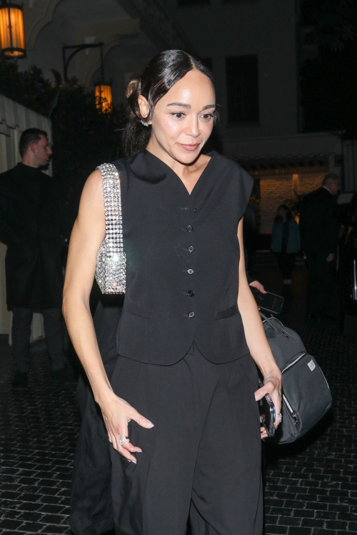 Ashley Madekwe Leaves Critics Choice Awards Afterparty at Chateau Marmont, January 2024 4