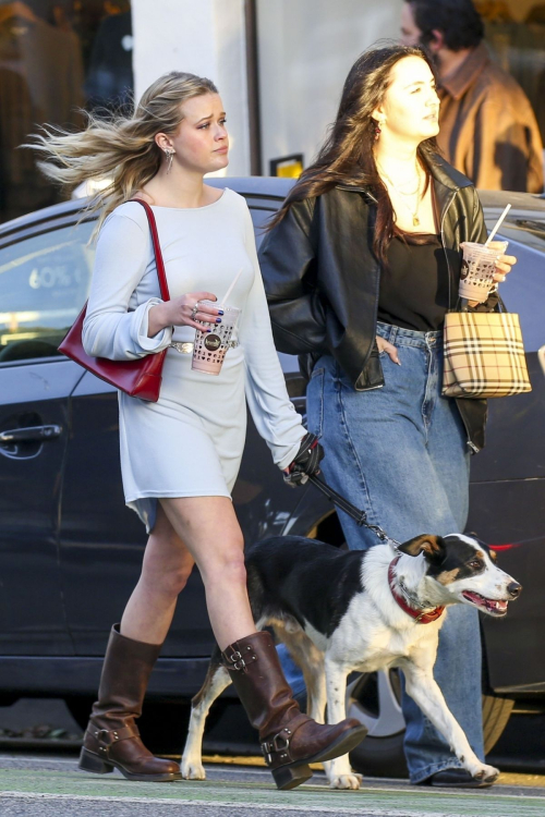 Ava Philippe Out with Her Dog in Santa Monica, January 2024 8