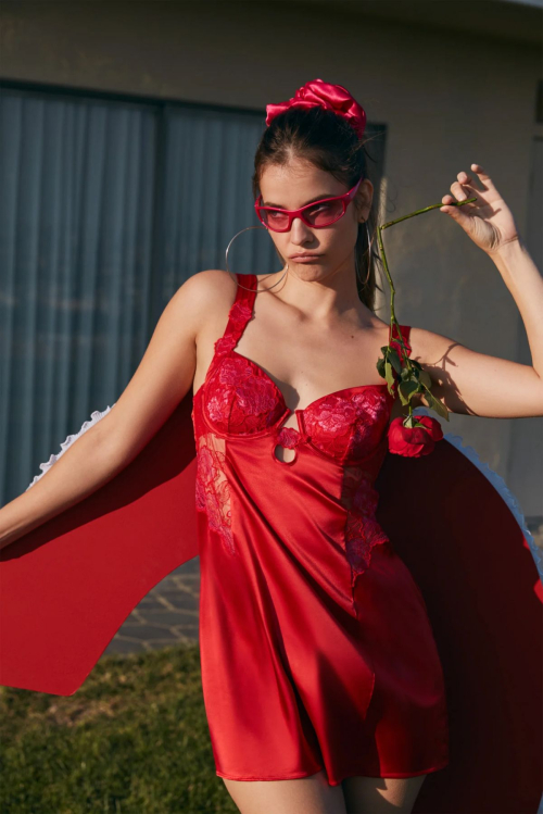 Barbara Palvin for Love and Lemons Valentines Collection, January 2024 1