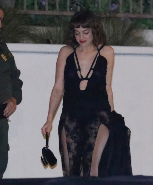 Beatrice Granno arrives at HBO Max Emmy’s After-party in West Hollywood, January 2024