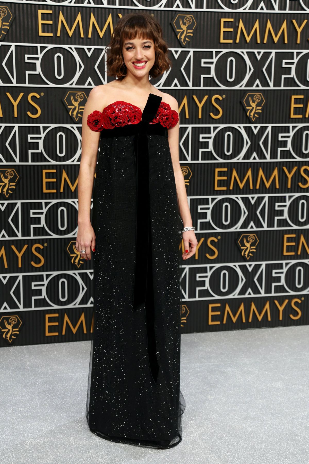 Beatrice Granno at 75th Primetime Emmy Awards, January 2024