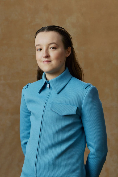 Bella Ramsey at 81st Golden Globe Awards Portraits, January 2024