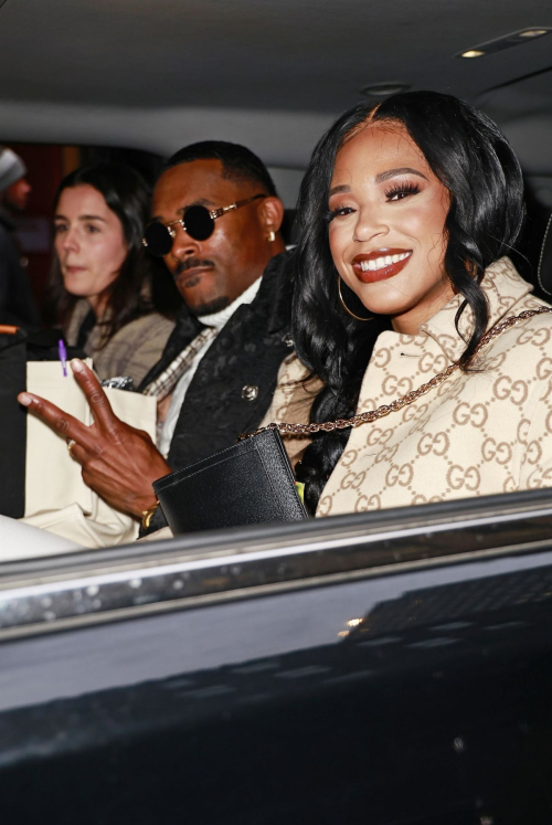 Bianca Belair and Montez Ford Spotted at NBC Studios in New York, January 2024 5