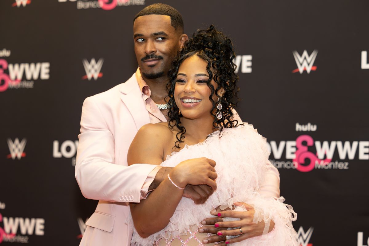 Bianca Belair at Love & WWE Bianca & Montez Series Premiere in Florida, January 2024