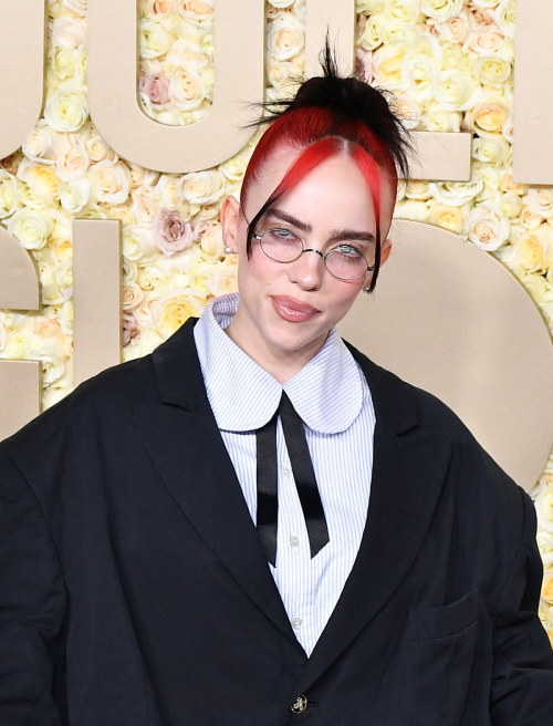 Billie Eilish at Golden Globe Awards, January 2024 3