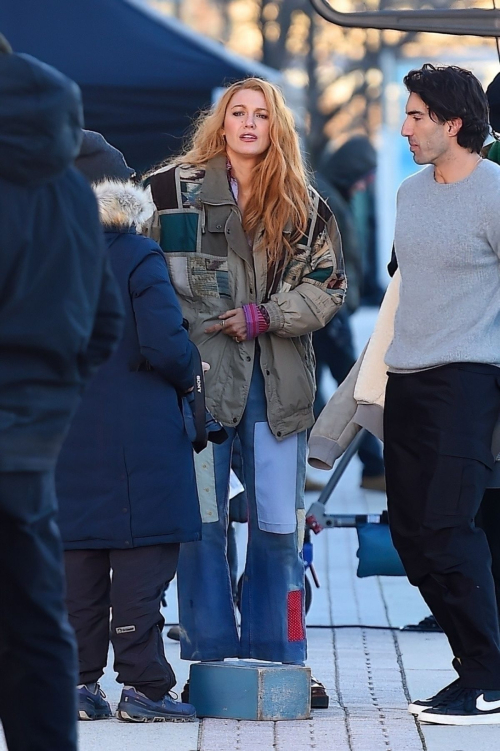 Blake Lively on the Set of It Ends With Us in Jersey City, January 2024 4