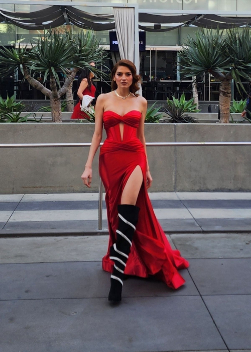 Blanca Blanco arrives at 75th Primetime Emmy Awards in Los Angeles, January 2024 1