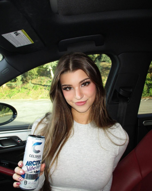 Brooke Monk for Celsius Energy Drink Campaign, January 2024 2