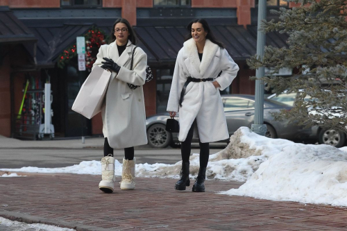 Bruna Lirio and Gizele Oliveira Out Shopping in Aspen, January 2024 1