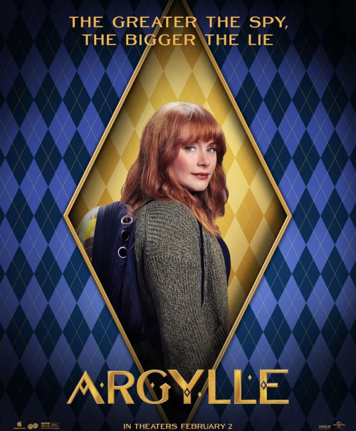 Bryce Dallas Howard – Argylle Posters and Trailer 2024