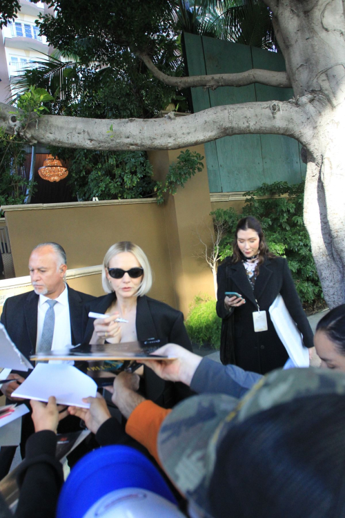 Carey Mulligan Signs Autographs at AFI Awards in Beverly Hills, January 2024