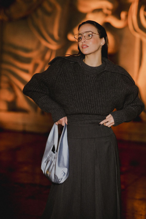 Carla Ginola at Patou Fall/Winter 2024 Show, Paris, January 2024 2