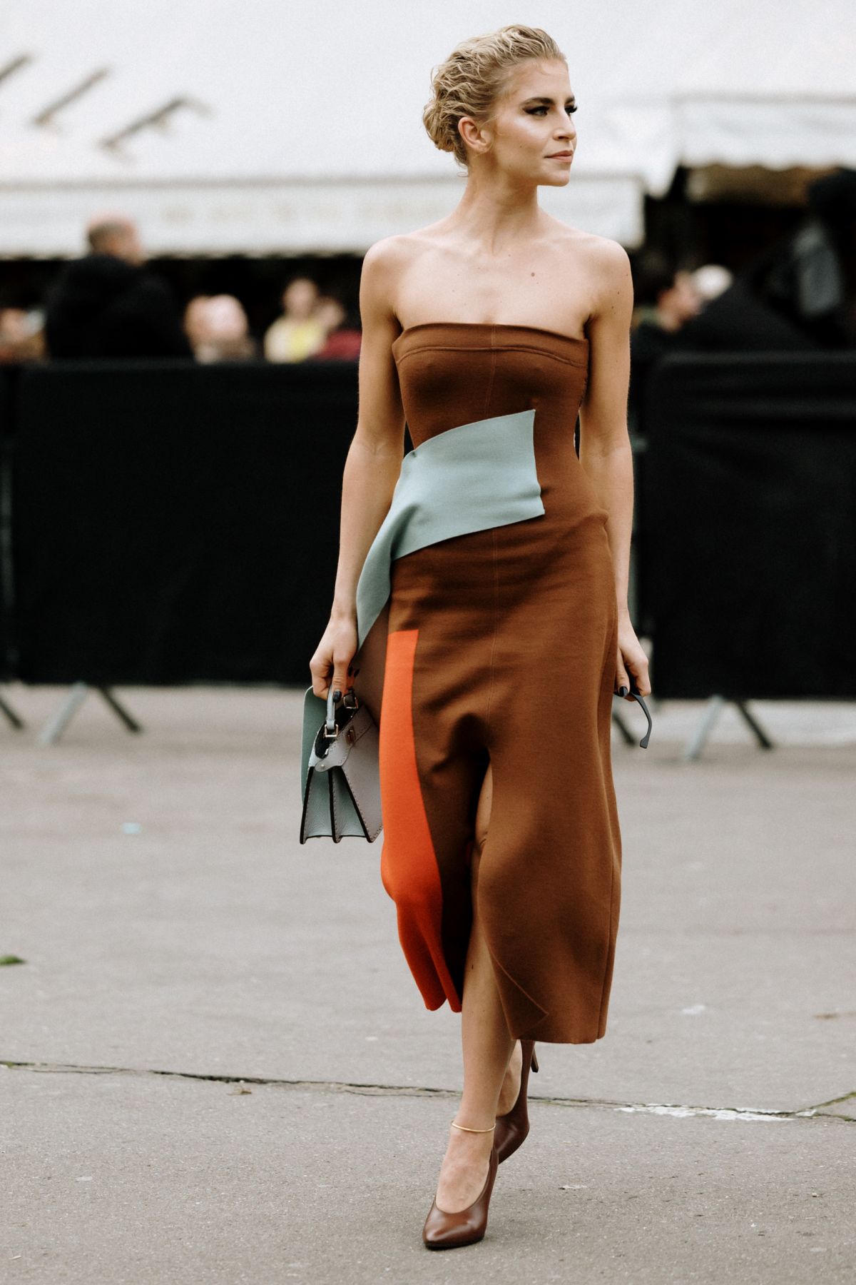 Caroline Daur at Fendi Haute Couture Spring/Summer Show, January 2024