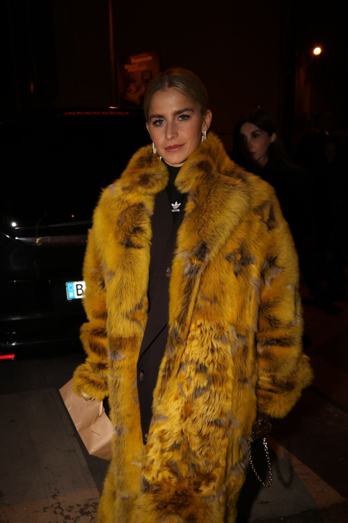 Caroline Daur at GQ Levi's After-party at L’Avenue in Paris, January 2024