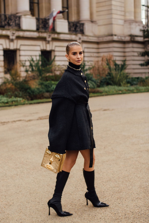 Caroline Daur at Schiaparelli Spring/Summer 2024 Show at Paris Fashion Week, January 2024 9