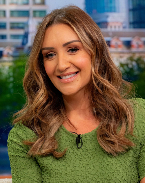 Catherine Tyldesley at Good Morning Britain TV Show in London, January 2024 6