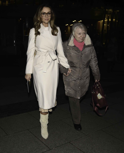 Catherine Tyldesley Takes Mum to Watch King and I, January 2024 6