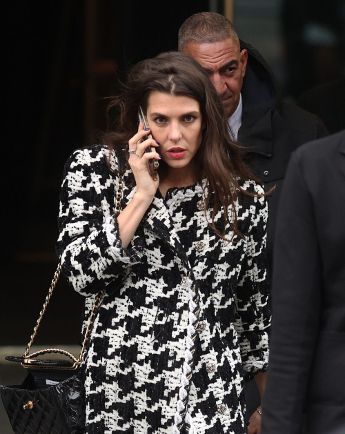 Charlotte Casiraghi at Chanel Show, January 2024 4