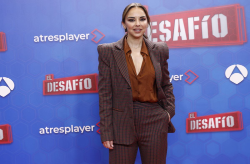 Chenoa at El Desafio TV Show Photocall in Madrid, January 2024 2