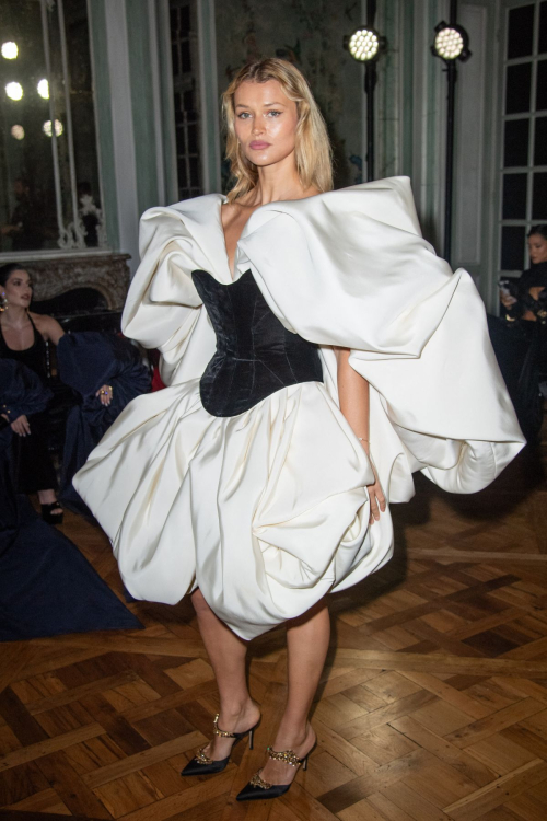 Chloe Lecareux at Ashi Studio Haute Couture Show, January 2024 9