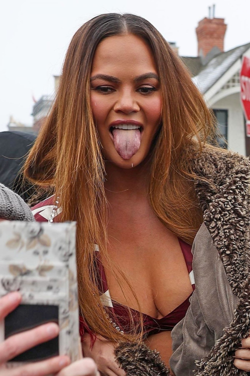 Chrissy Teigen Out and About in Park City, January 2024 1