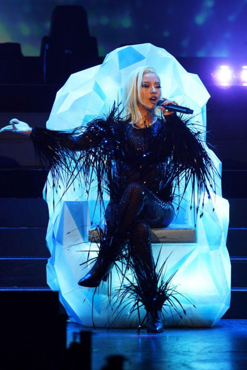 Christina Aguilera Performs at Opening Night Show at Voltaire in Las Vegas, December 2023 5