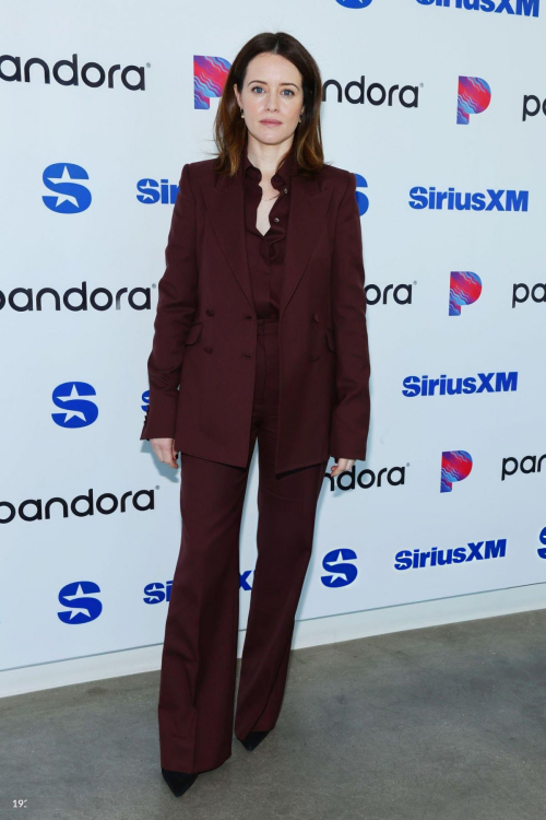 Claire Foy at Jess Cagle Show at SiriusXM Studios, January 2024 2