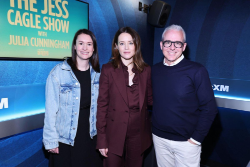 Claire Foy at Jess Cagle Show at SiriusXM Studios, January 2024 6