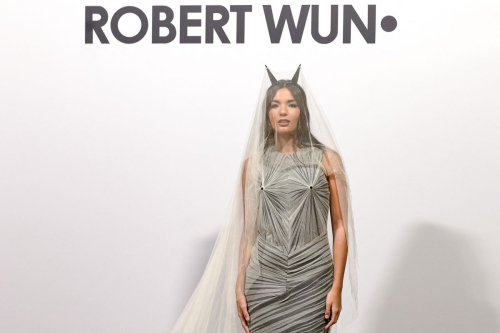 Clara Kong Vila at Robert Wun Haute Couture Show, January 2024 1