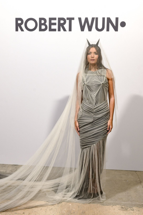 Clara Kong Vila at Robert Wun Haute Couture Show, January 2024 2