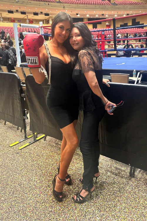 Claudia Romani at Fists of Fury Boxing Event in Hollywood, January 2024 5