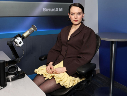 Daisy Ridley at SiriusXM Studios in New York, January 2024 3